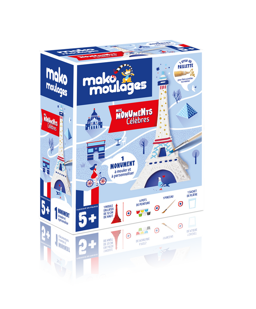 Loisirs créatifs pour enfant - Mes monuments célèbres - MAKO CREATIONS