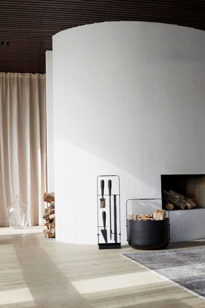 Design objects - Emma Basket - Noir - ELDVARM