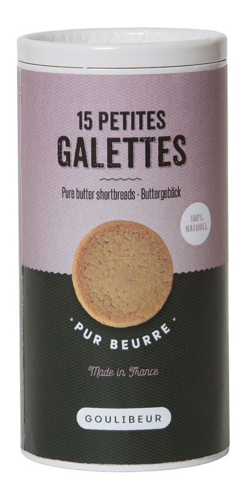 Biscuits - TUBE 15 GALETTES - 3 PARFUMS. - GOULIBEUR