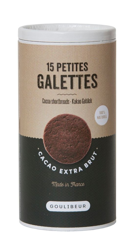 Biscuits - TUBE 15 GALETTES - 3 PARFUMS. - GOULIBEUR