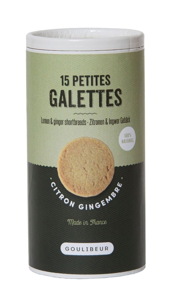 Biscuits - TUBE 15 GALETTES - 3 PARFUMS. - GOULIBEUR
