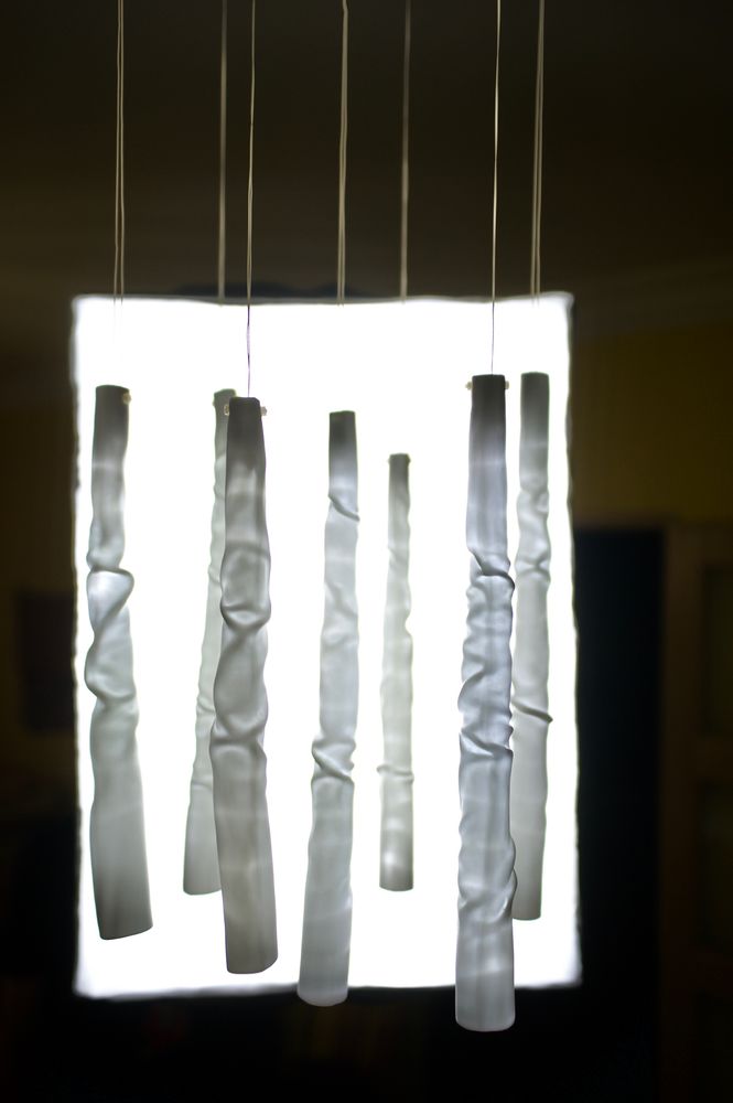 Design objects - Lighting "Gathering 7" - ANNE KRIEG, CERAMISTE