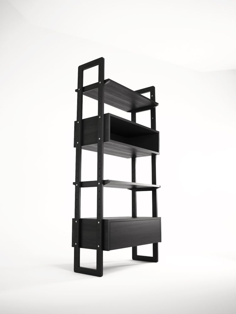 Kitchens furniture - K/WSU Wall Shelf Unit Single - KARPENTER