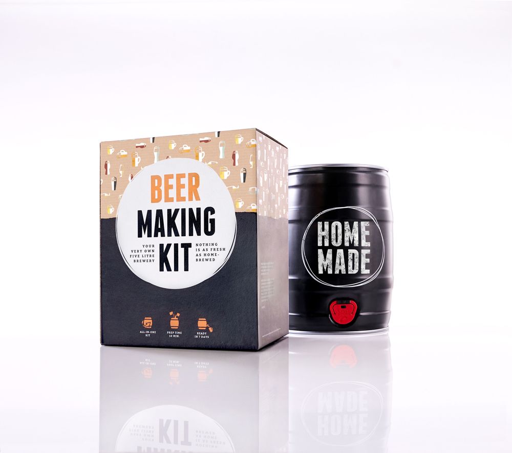 Cadeaux - Brewbarrel: Idée cadeau 1er brassage bière – Basique. - BREWBARREL - CUSTOMIZED GIFTS