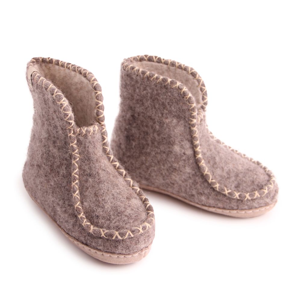 Chaussons et chaussures enfant - Pantoufles en laine pour enfants - EGOS COPENHAGEN