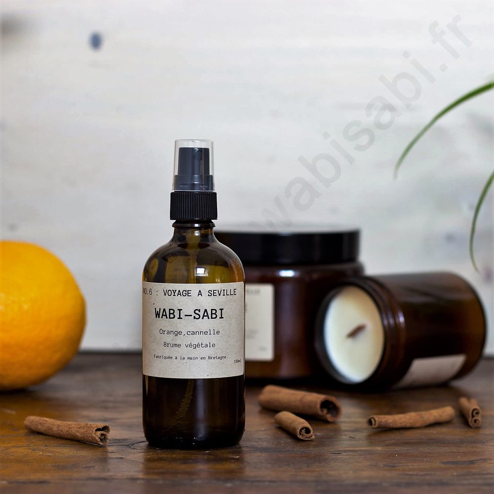 Objets de décoration - Parfum d'ambiance végétal par Wabi-Sabi - WABI-SABI