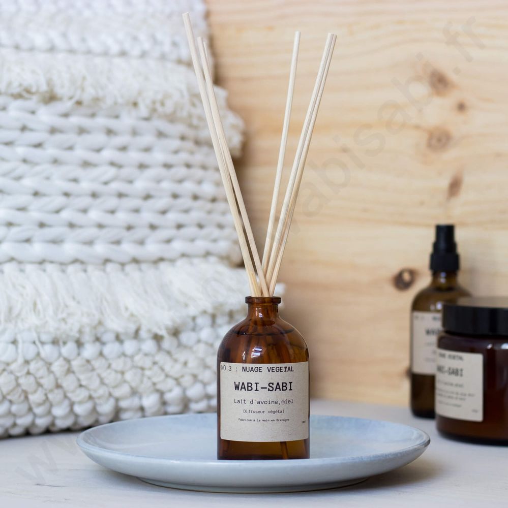 Decorative objects - Vegetable Diffuser Wabi-Sabi NO.3 : Vegetal Cloud - WABI-SABI