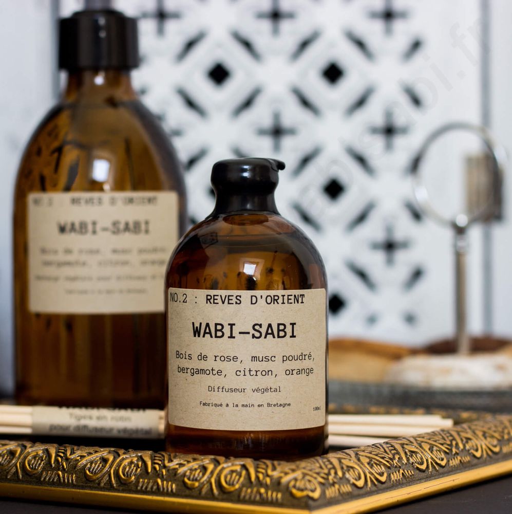Objets de décoration - Diffuseur végétal Wabi-Sabi NO.2 : Rêves d'Orient - WABI-SABI