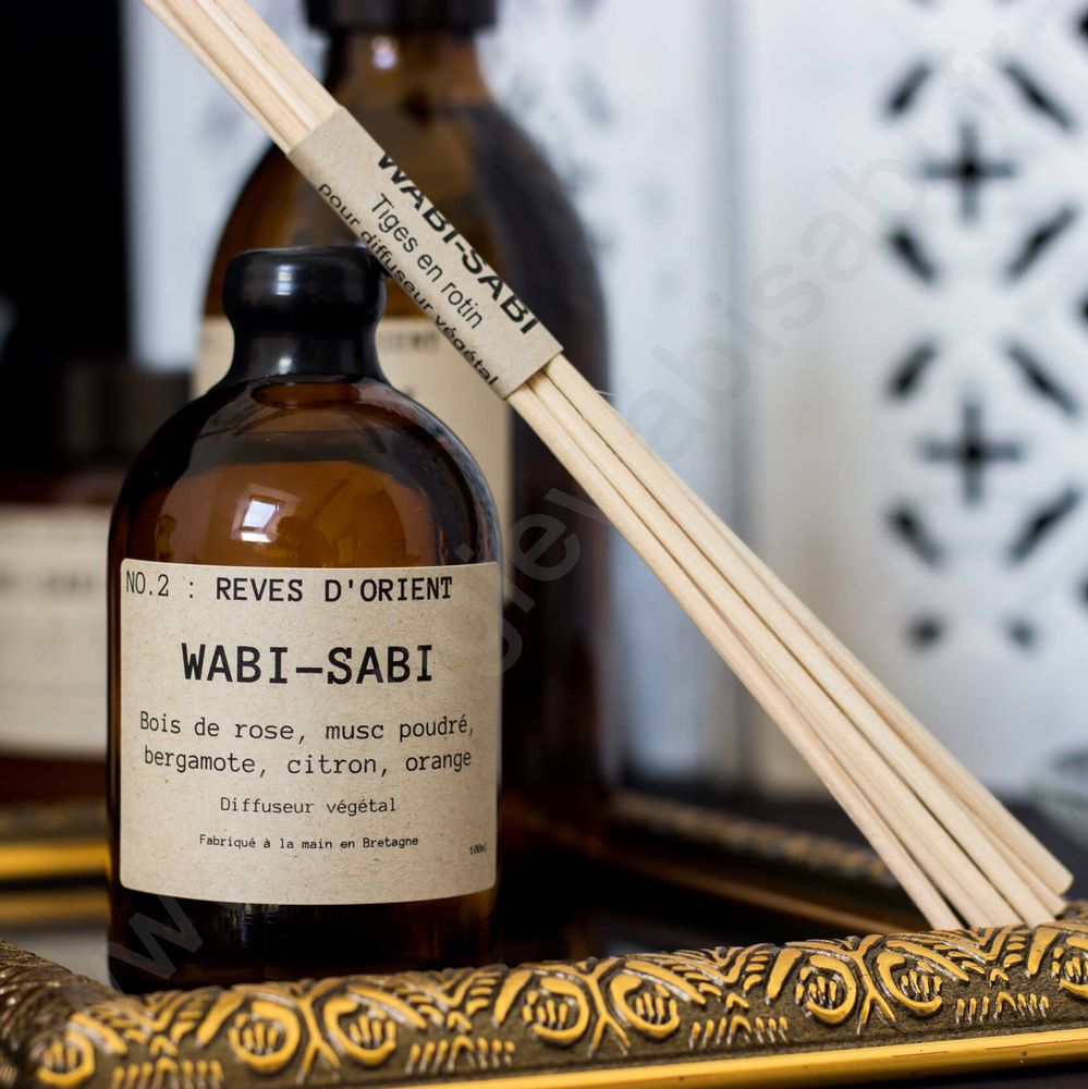 Objets de décoration - Diffuseur végétal Wabi-Sabi NO.2 : Rêves d'Orient - WABI-SABI