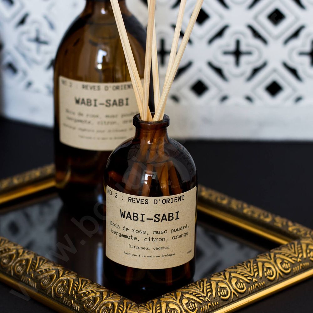 Objets de décoration - Diffuseur végétal Wabi-Sabi NO.2 : Rêves d'Orient - WABI-SABI