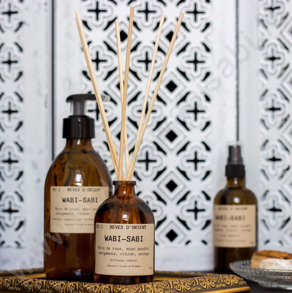 Objets de décoration - Diffuseur végétal Wabi-Sabi NO.2 : Rêves d'Orient - WABI-SABI