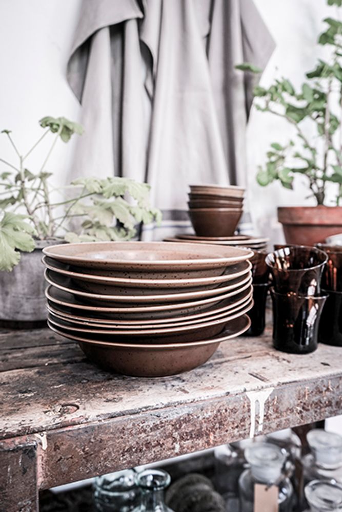 Assiettes au quotidien - porcelaine - MANSES DESIGN