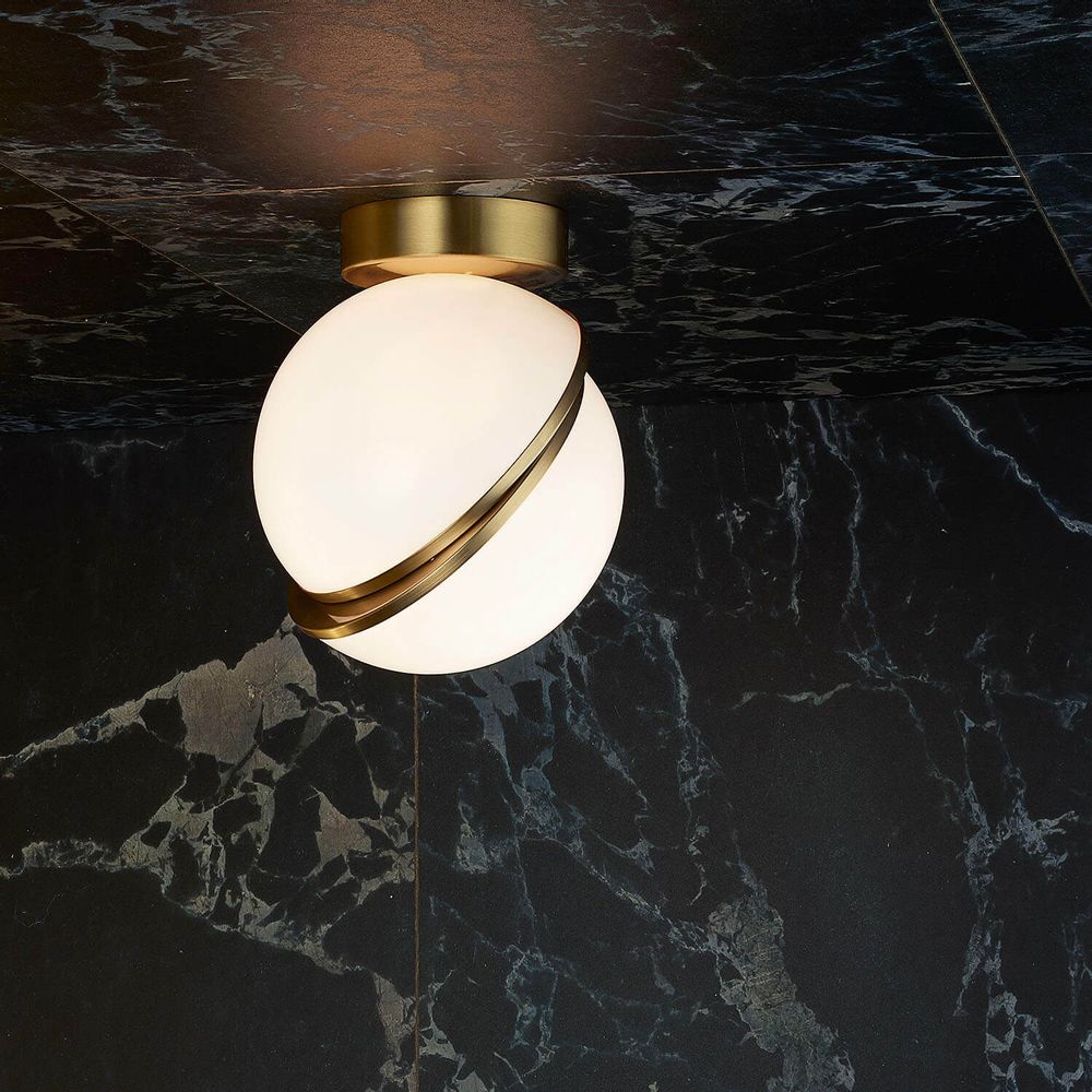 Outdoor wall lamps - MINI CRESCENT CEILING - LEE BROOM