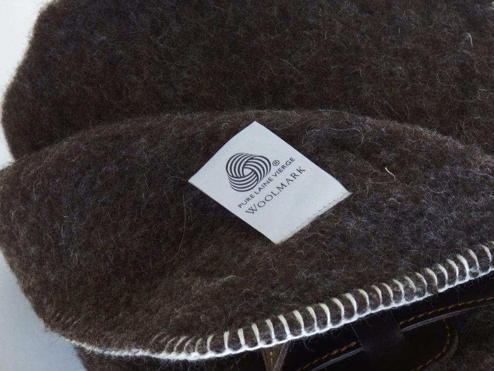 Plaids - PLAID LAINE NATURELLE Finition Point de Cheval - MIDIPY