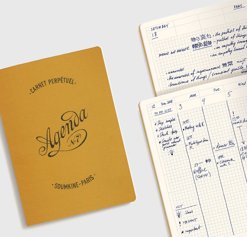 Papeterie bureau - Planners - SOUMKINE