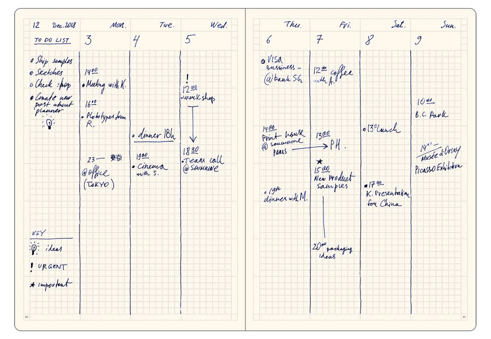 Papeterie bureau - Planners - SOUMKINE
