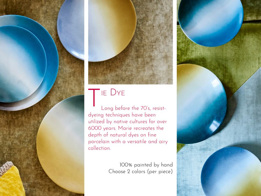 Accessoires thé et café - TIE DYE - MARIE DAÂGE