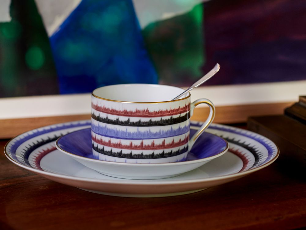 Tea and coffee accessories - Ceramic object “SISAL” - MARIE DAÂGE