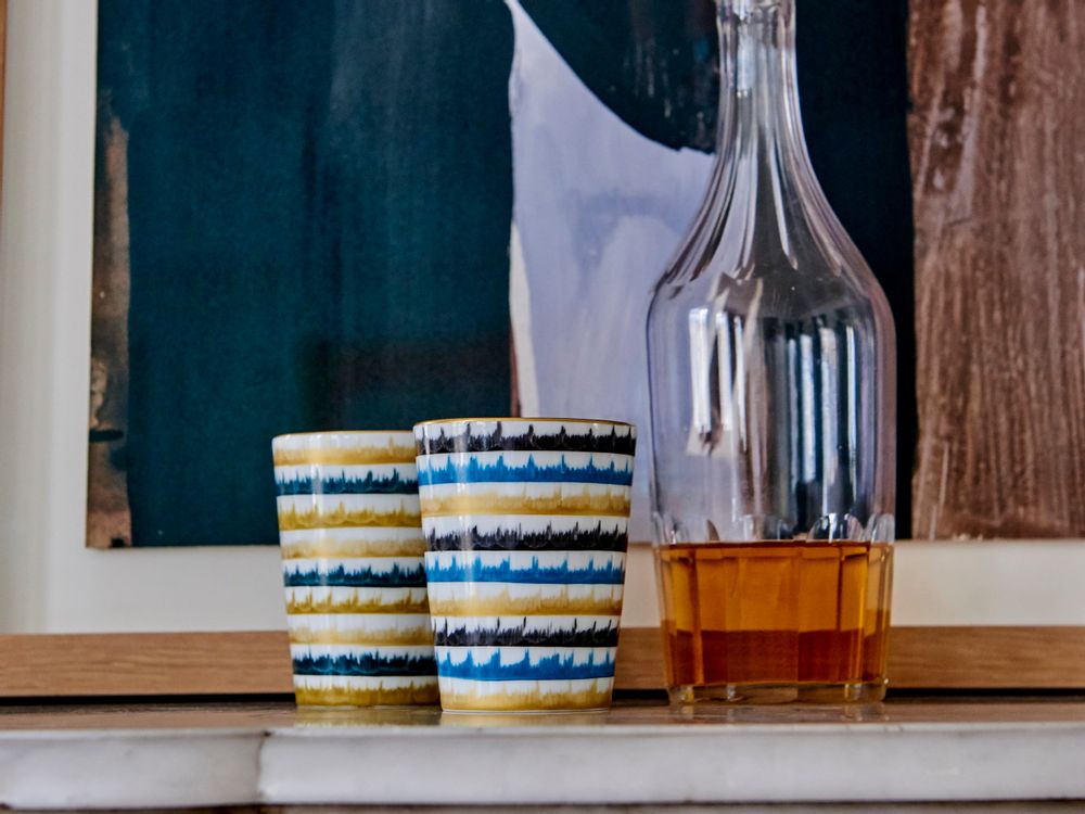 Tea and coffee accessories - Ceramic object “SISAL” - MARIE DAÂGE