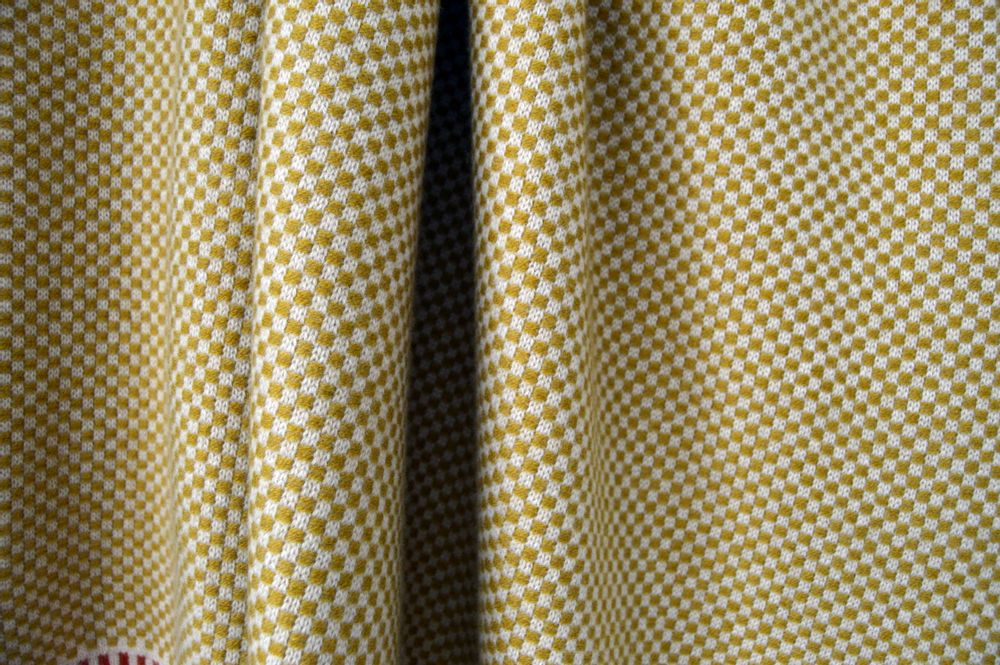 Homewear - Color Trim Throw - NANS CASHMERE