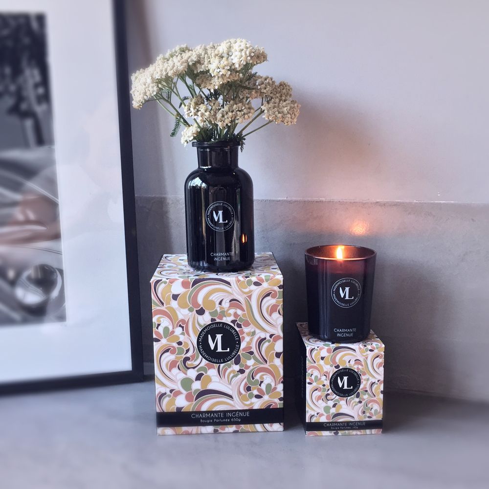 Parfums d'intérieur - Bougie parfumée - Charmante Ingénue - MADEMOISELLE LULUBELLE