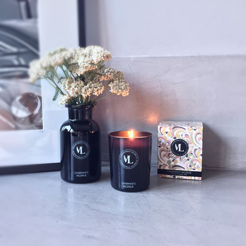 Parfums d'intérieur - Bougie parfumée - Charmante Ingénue - MADEMOISELLE LULUBELLE