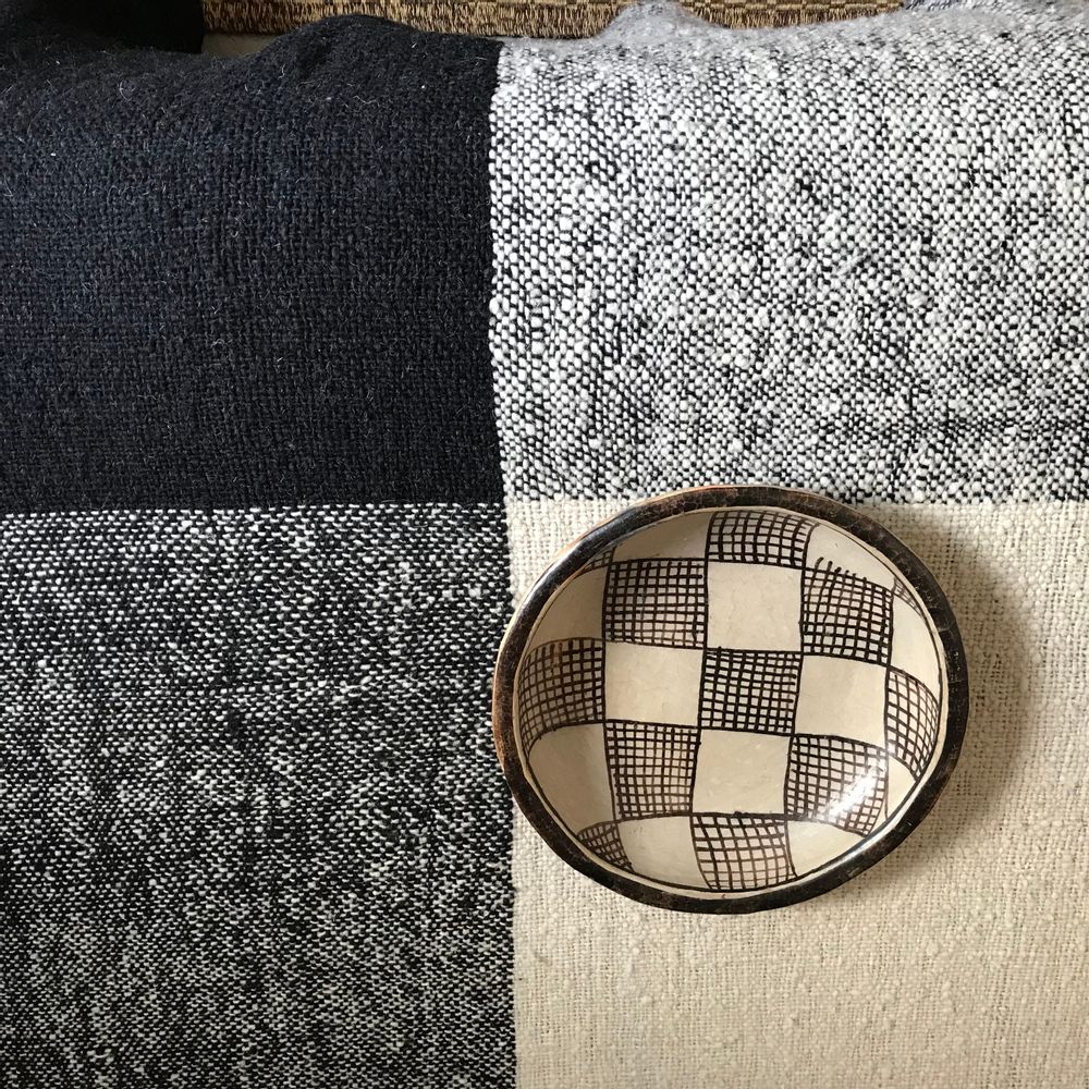 Linge de lit - COUVERTURE FOUSSENA/ PLAID EN LAINE - CINQ ÉTOILES