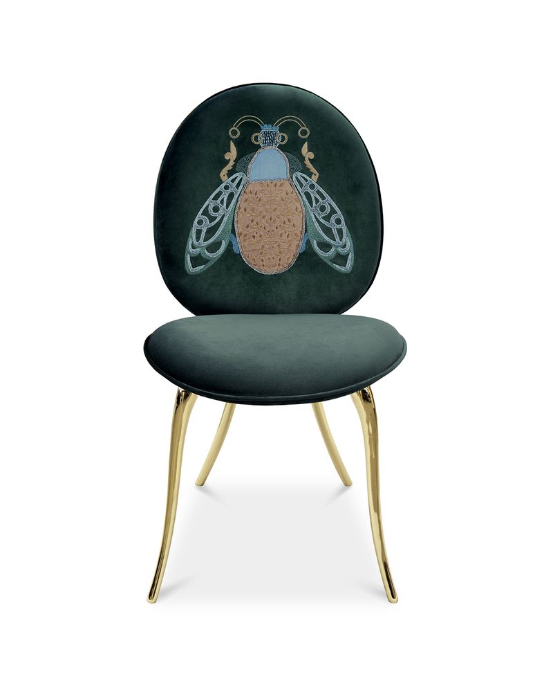 Office seating - GREEN SOLEIL CHAIR - RUG'SOCIETY