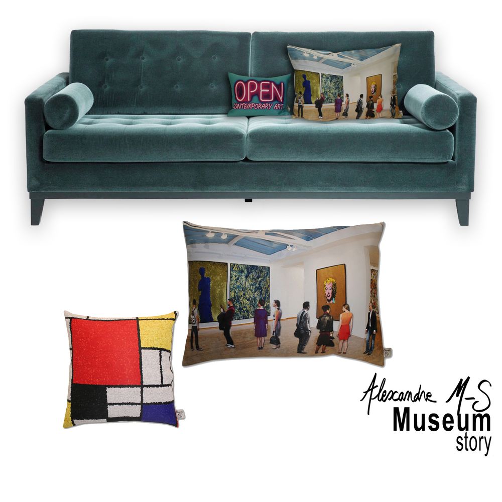 Cushions - Museum Story Cushions - ALEXANDRE M-S