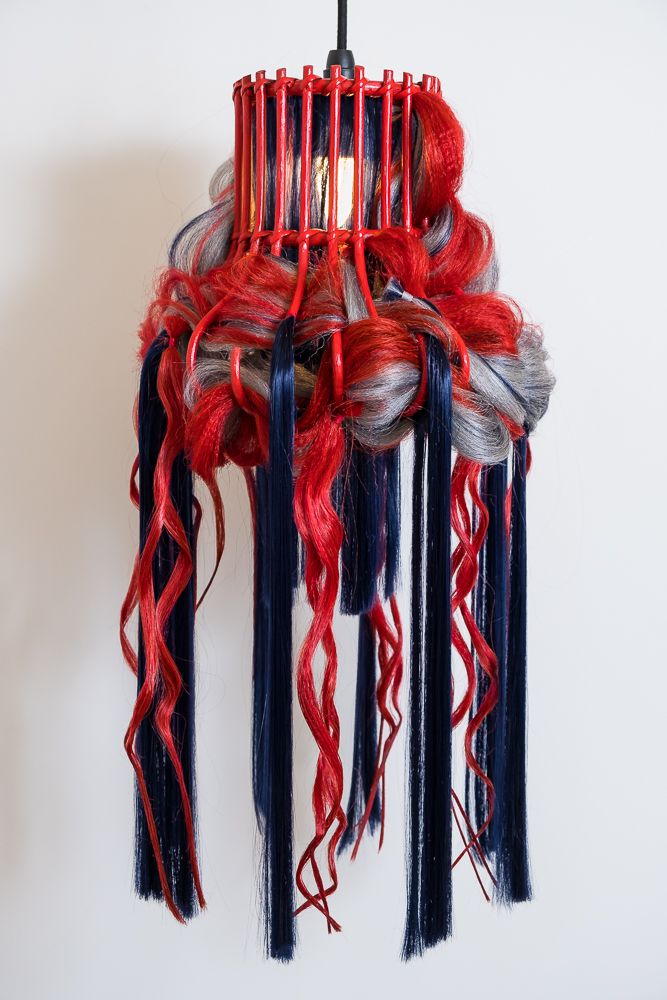 Outdoor hanging lights - OFFSHORE ORANGE - MICKI CHOMICKI HAIR BRUT