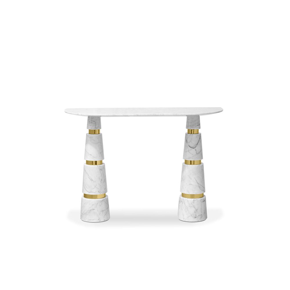 Dining Tables - Avalanche Console  - COVET HOUSE