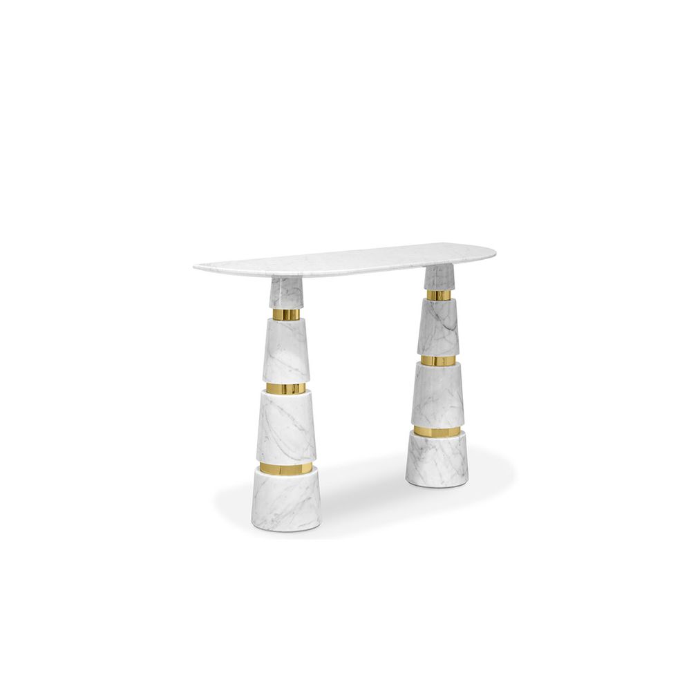 Dining Tables - Avalanche Console  - COVET HOUSE