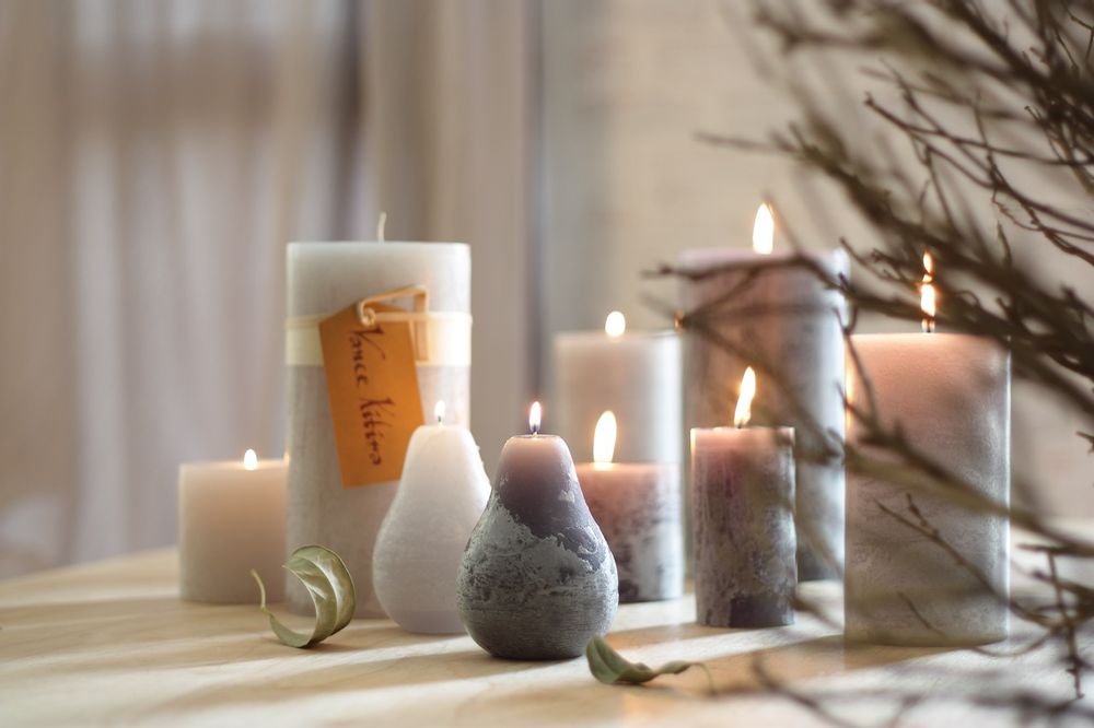 Objets design - Vance Kitira Bougies en bois - LÜBECH LIVING