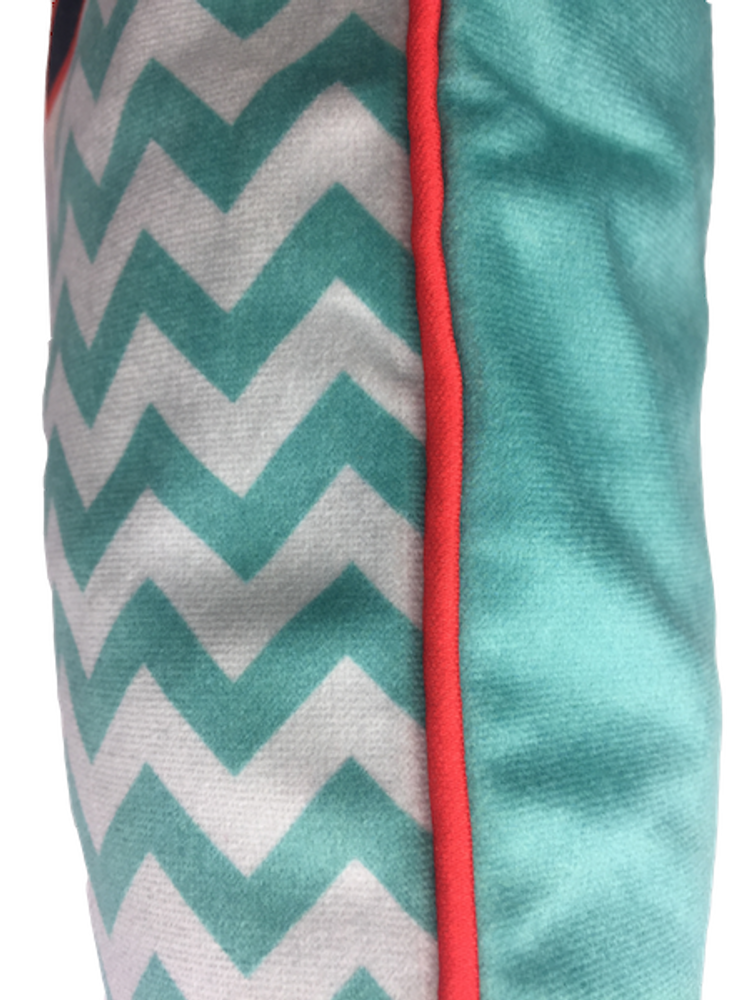 Fabric cushions - Velours cushion covers "Go Surf" - LOOPITA