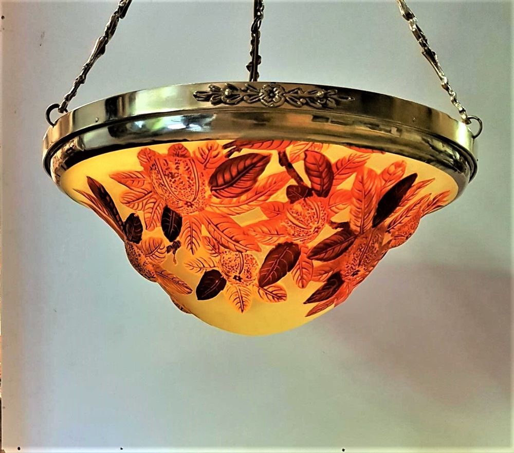 Art glass - Chandeliers styles Art Nouveau, Art Déco et Baroque - TIEF