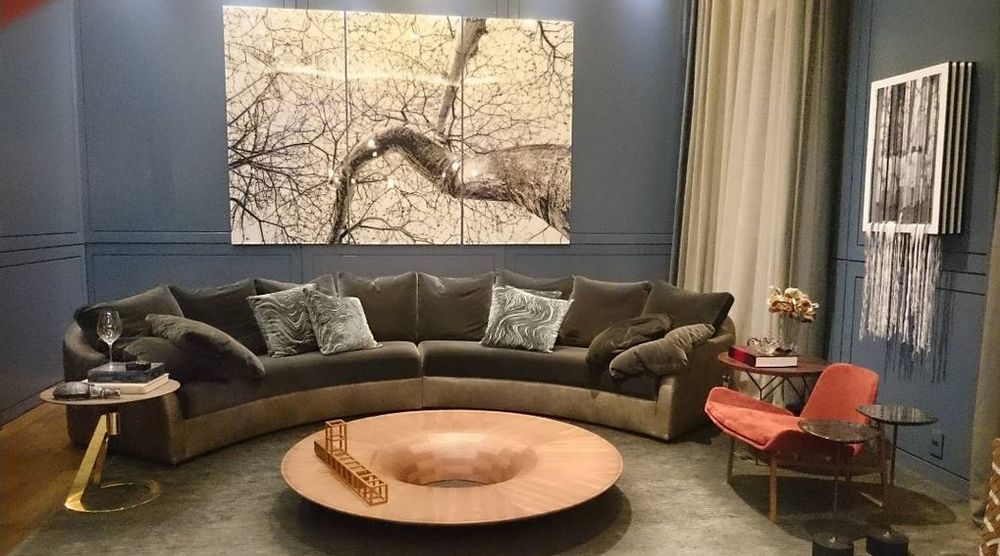 Coffee tables - TWIST ROUND COFFEE TABLE - SOLLOS