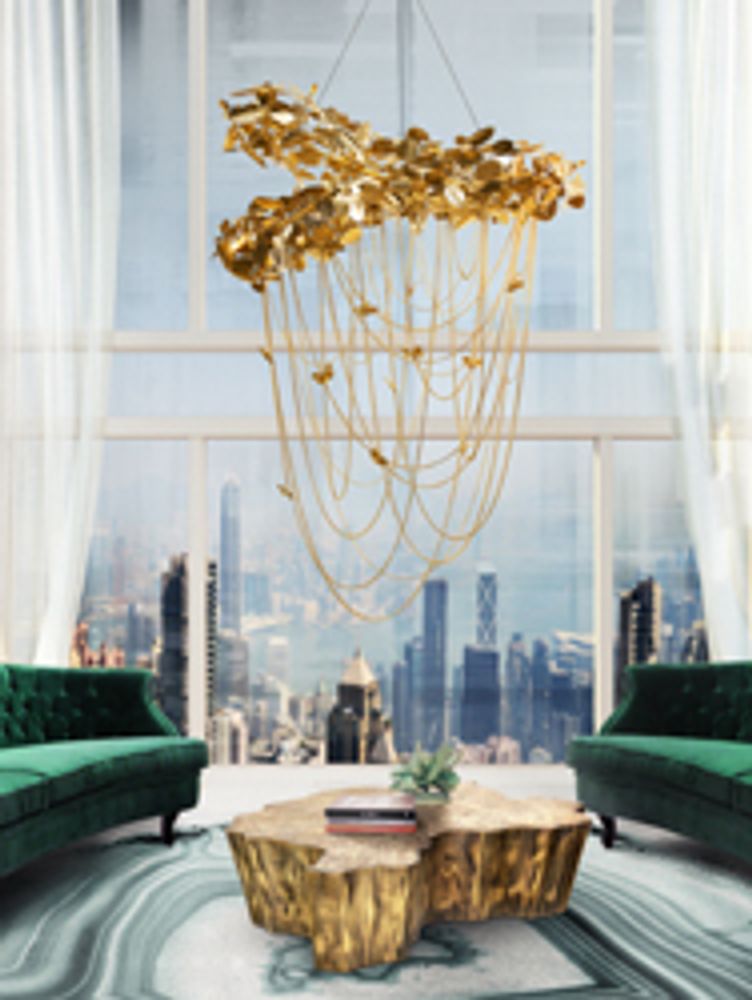 Ceiling lights - MCQUEEN CHANDELIER - LUXXU