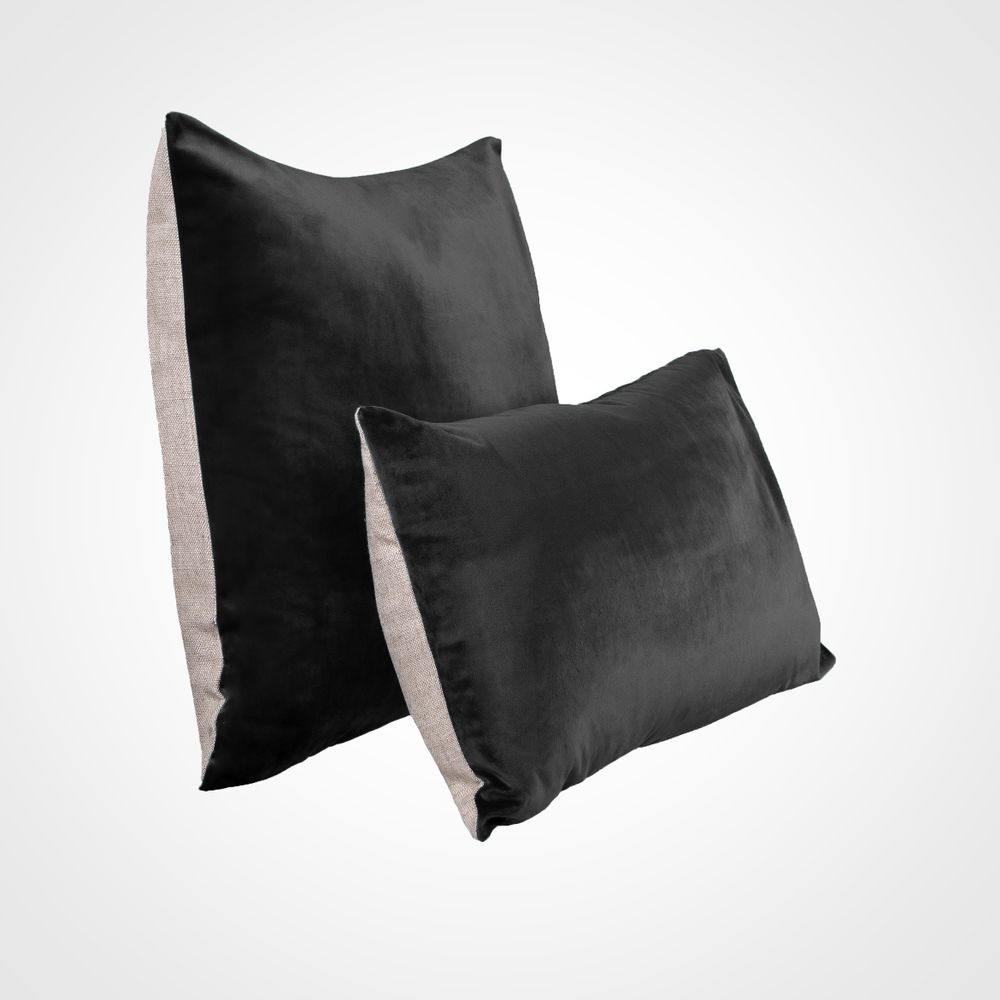 Fabric cushions - Velvet softness cushion cover - BLANC CERISE
