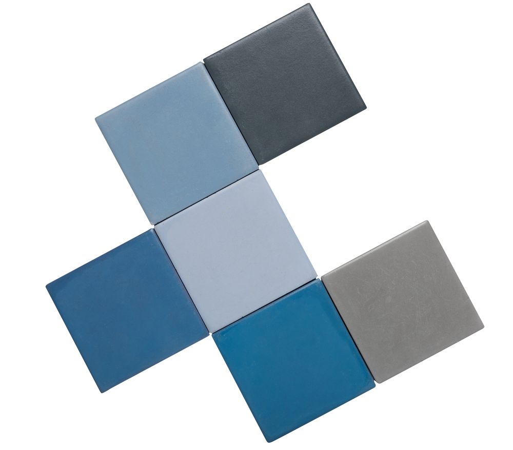 Carreaux de ciment - Carreaux Sermideco de forme hexagonale - ROUVIERE COLLECTION