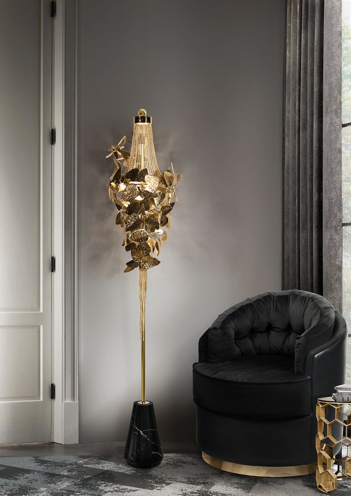 Lampadaires - MCQUEEN FLOOR - LUXXU