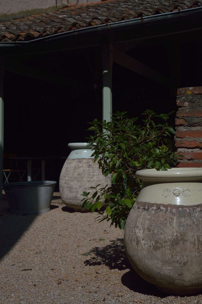 Accessoires de déco extérieure - Jarres forme Goutte Patine Prestige. - TERRES D'ALBINE