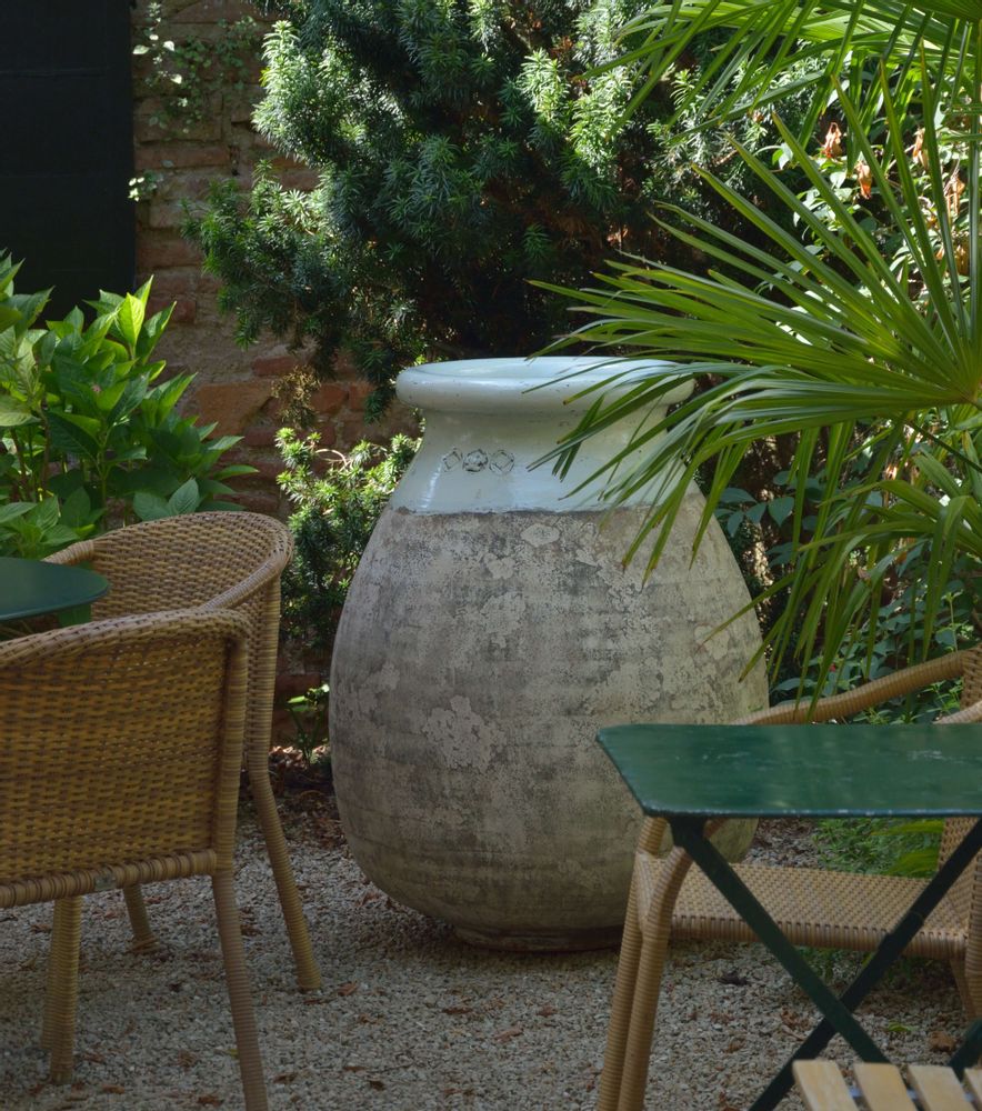 Accessoires de déco extérieure - Jarres forme Goutte Patine Prestige. - TERRES D'ALBINE
