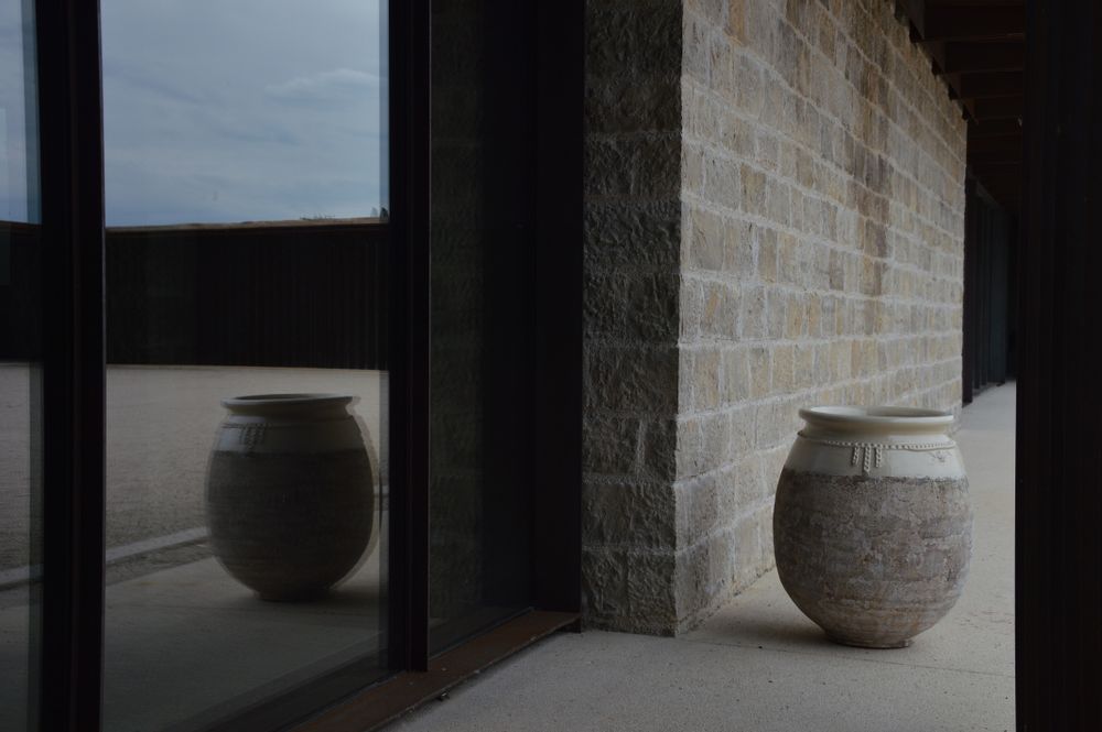 Accessoires de déco extérieure - Jarres forme Goutte Patine Prestige. - TERRES D'ALBINE