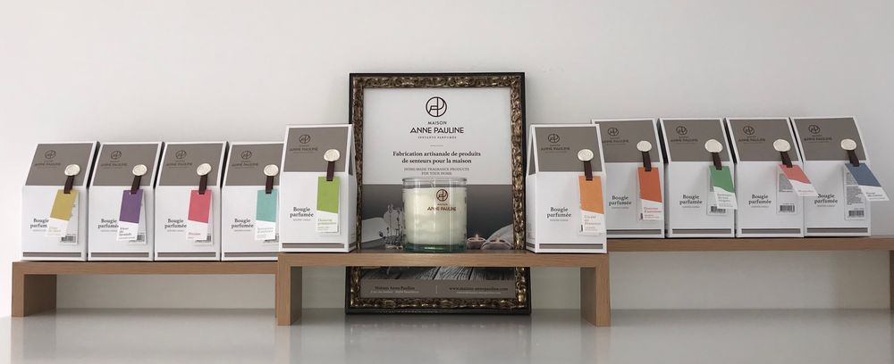 Bougies - Bougies parfumées fleur de coton - MAISON ANNE PAULINE