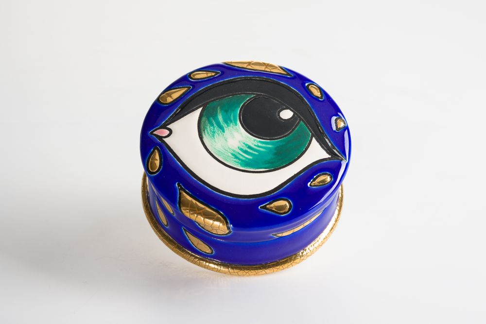 Decorative objects - Caviar box - MANUFACTURE DES EMAUX DE LONGWY 1798