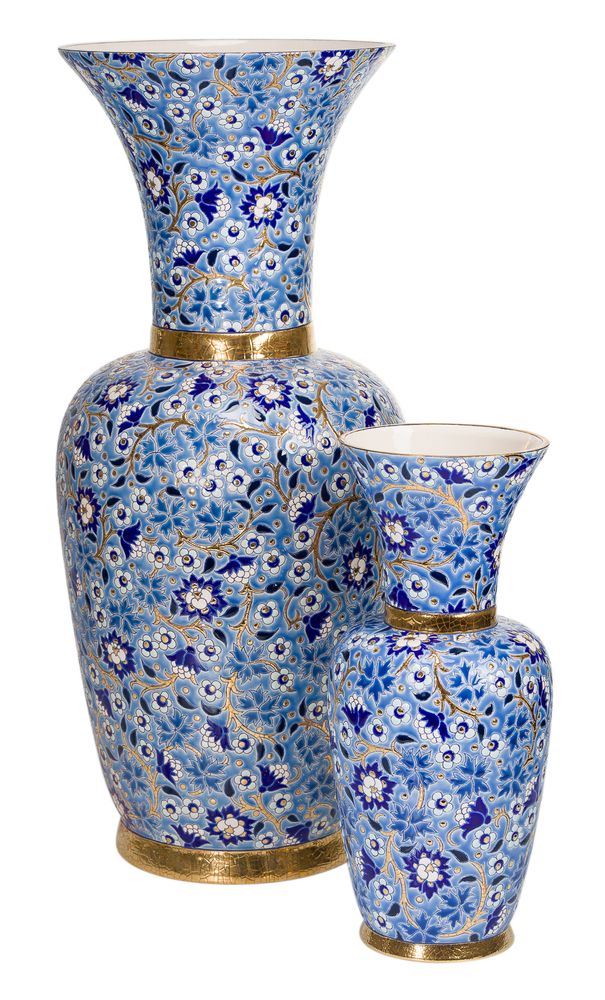 Vases - HERITAGE collection. - MANUFACTURE DES EMAUX DE LONGWY 1798