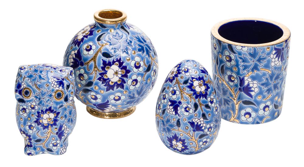Vases - HERITAGE collection. - MANUFACTURE DES EMAUX DE LONGWY 1798