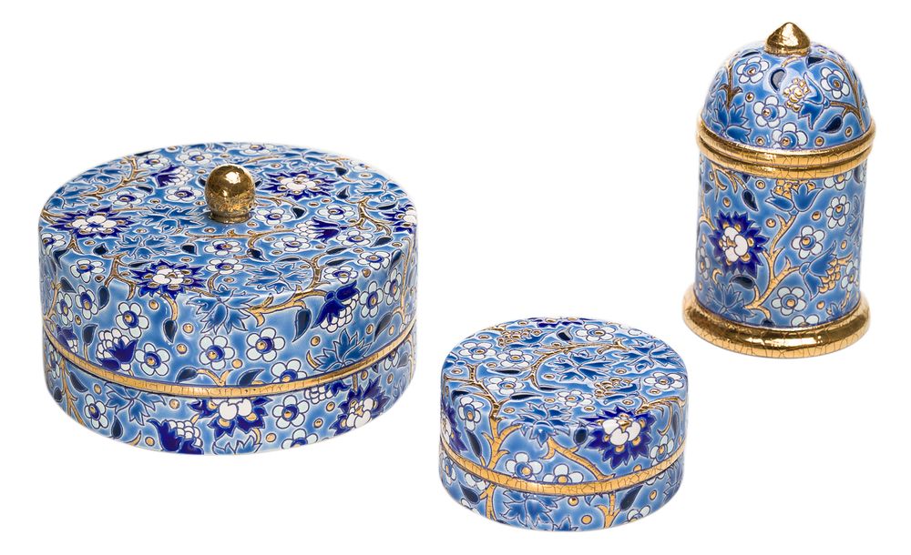 Vases - HERITAGE collection. - MANUFACTURE DES EMAUX DE LONGWY 1798