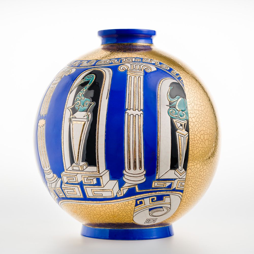 Design objects - METAPHOR VASE - MANUFACTURE DES EMAUX DE LONGWY 1798