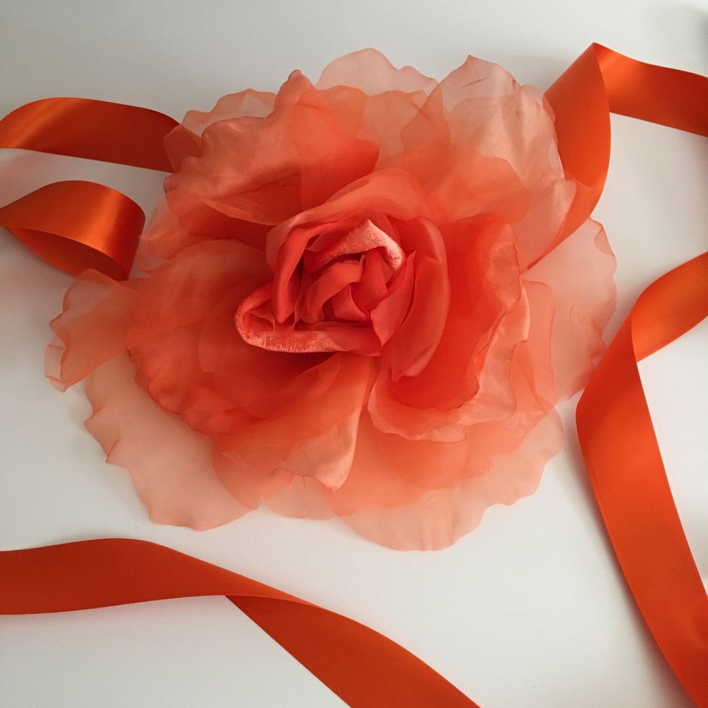 Foulards et écharpes - LOVE SASH - corail - LOVE LIVES HERE OX.